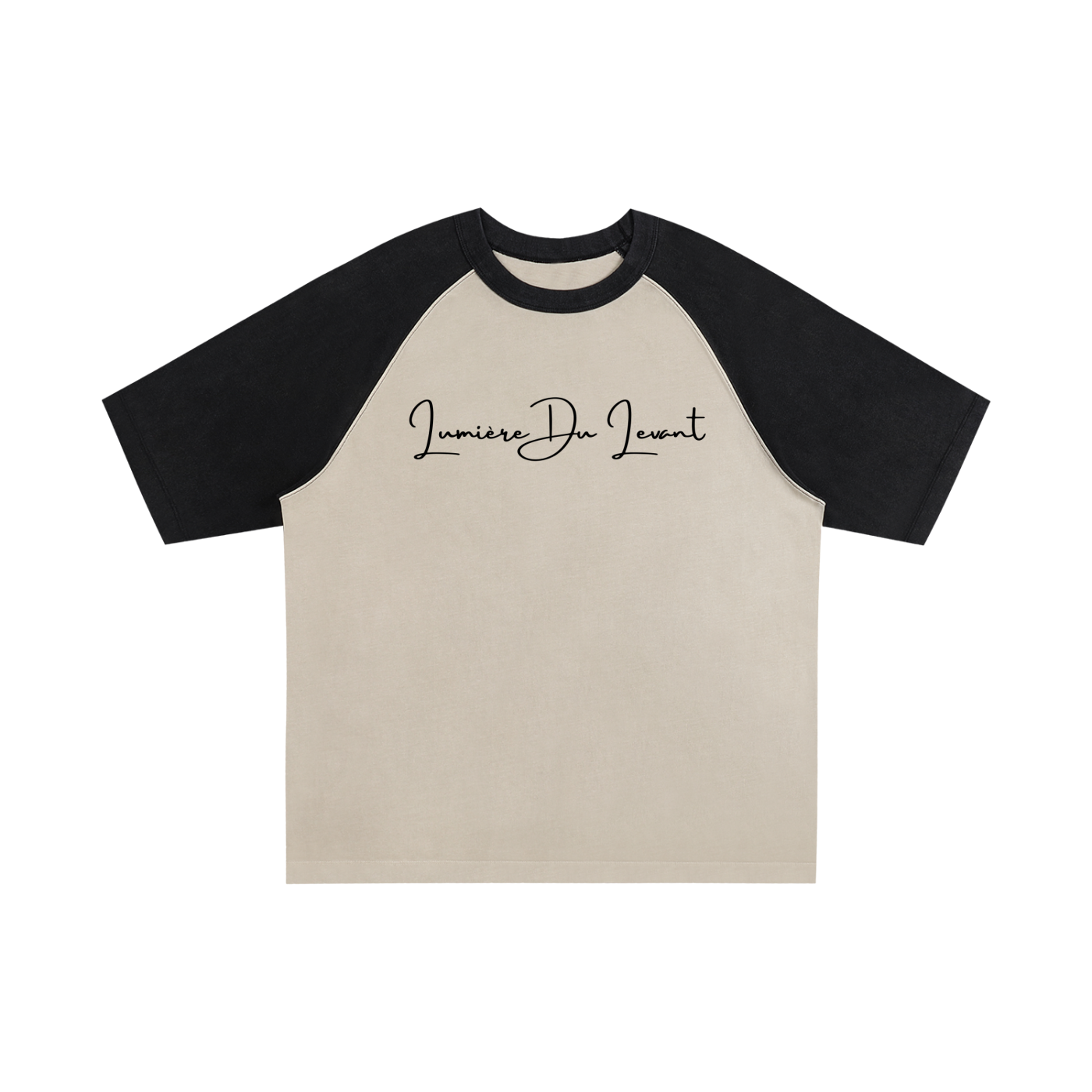 Lumière Du Levant Color-Blocked Raglan Sleeve T-Shirt