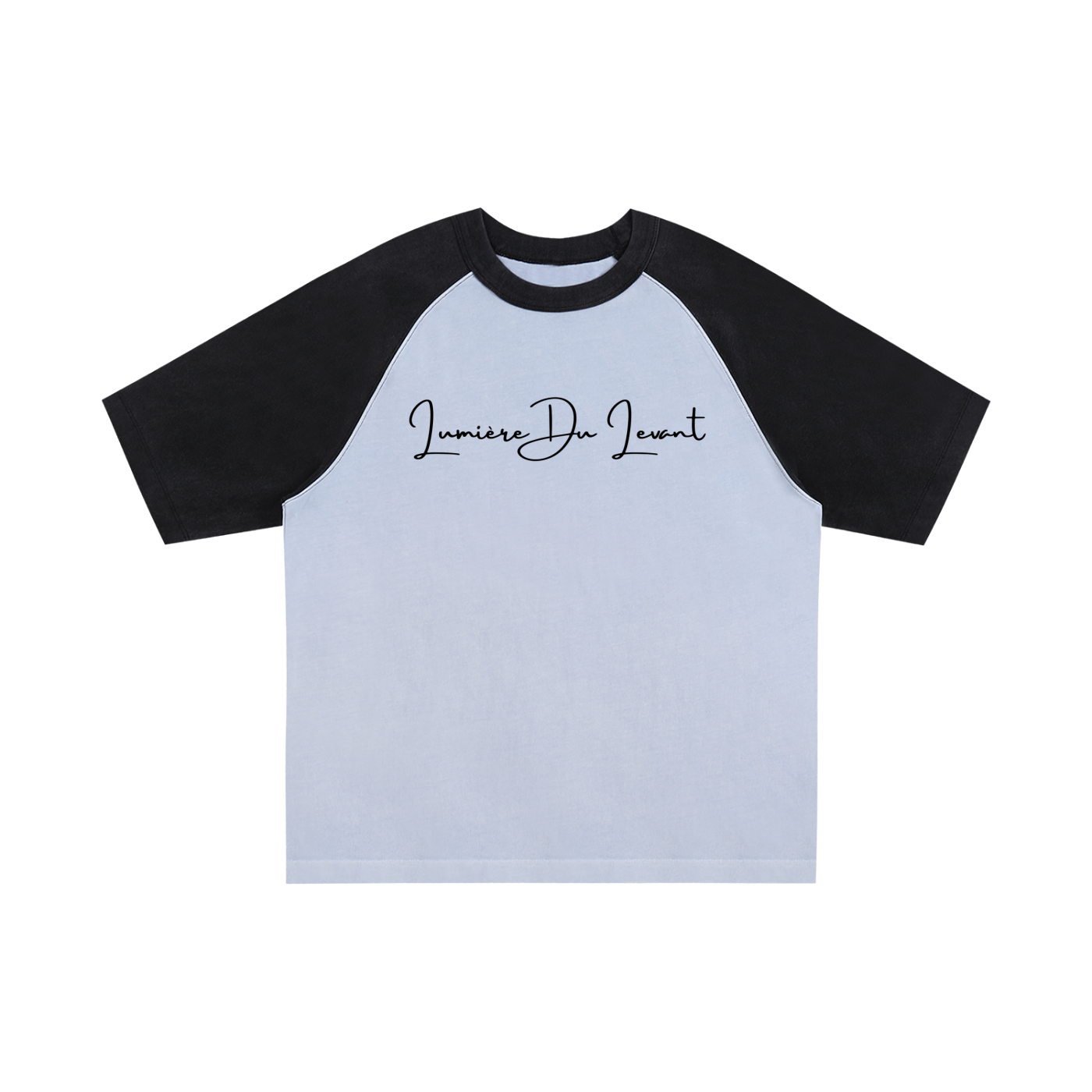 Lumière Du Levant Color-Blocked Raglan Sleeve T-Shirt