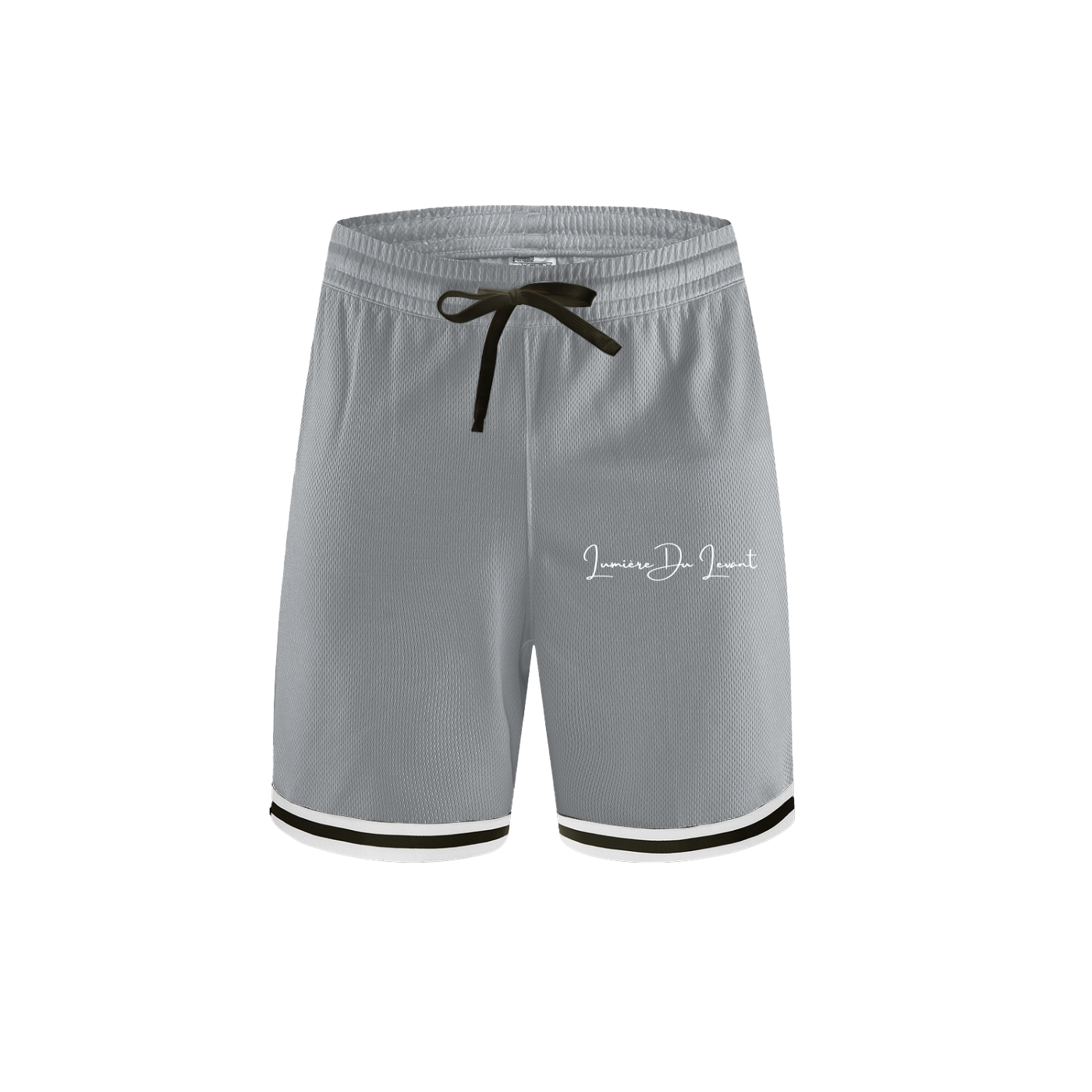 Lumière Du Levant Classic Stripe Trim Basketball Shorts