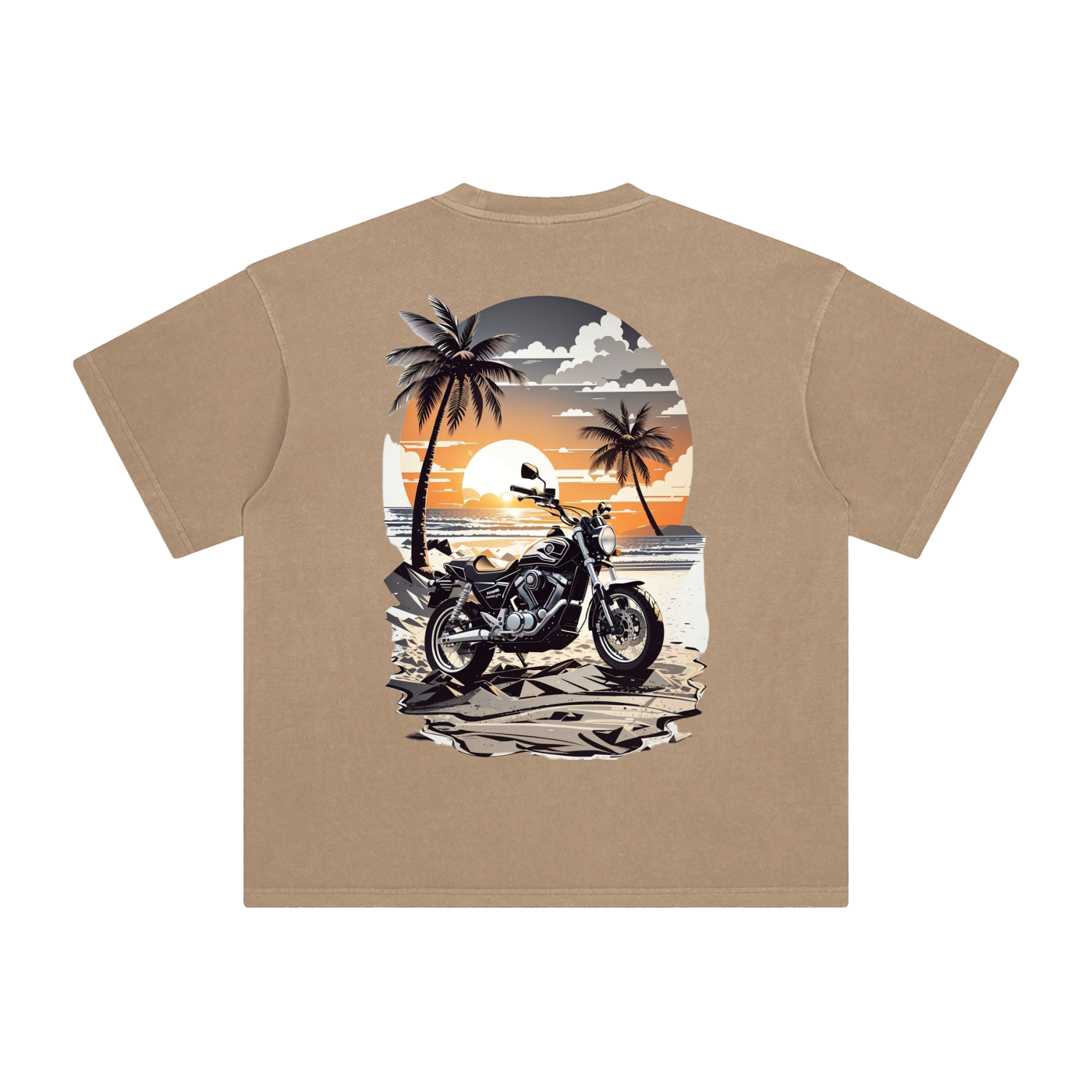 Enzyme Washed T-Shirt