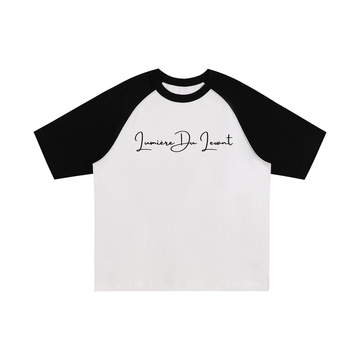 Lumière Du Levant Color-Blocked Raglan Sleeve T-Shirt