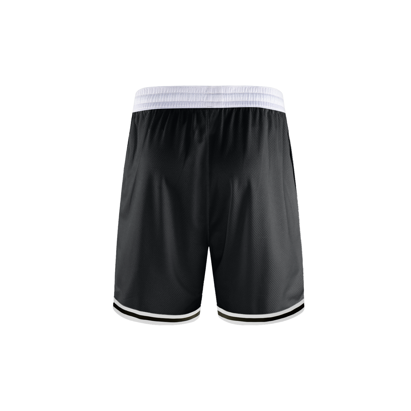 Lumière Du Levant Classic Stripe Trim Basketball Shorts