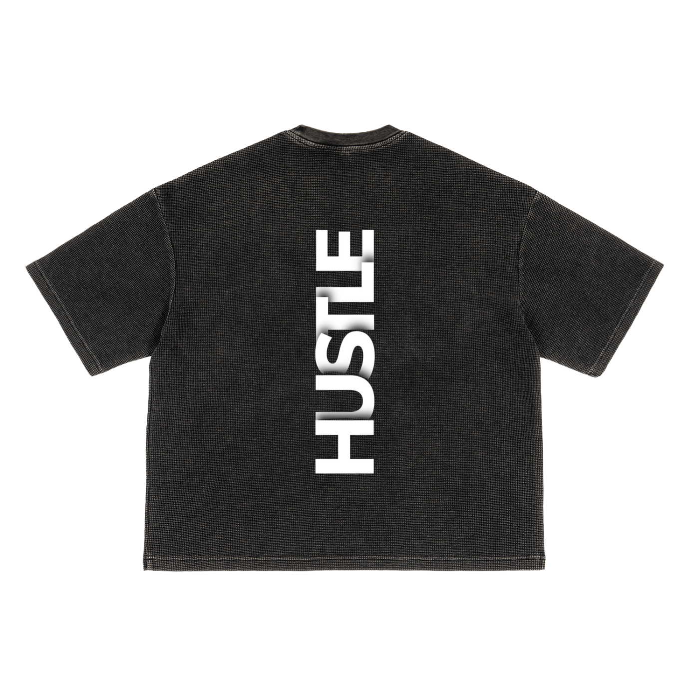 Lumière Du Levant Waffle-Texture Washed Boxy T-Shirt