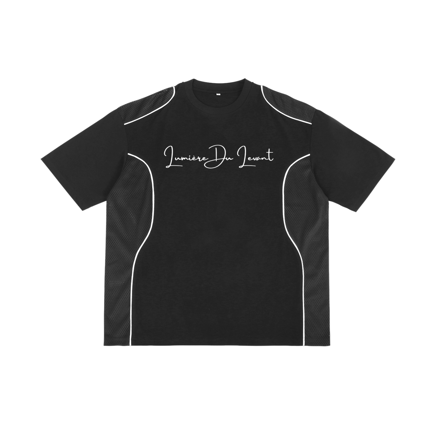 Lumière Du LevantContrast Piped Panel T-Shirt