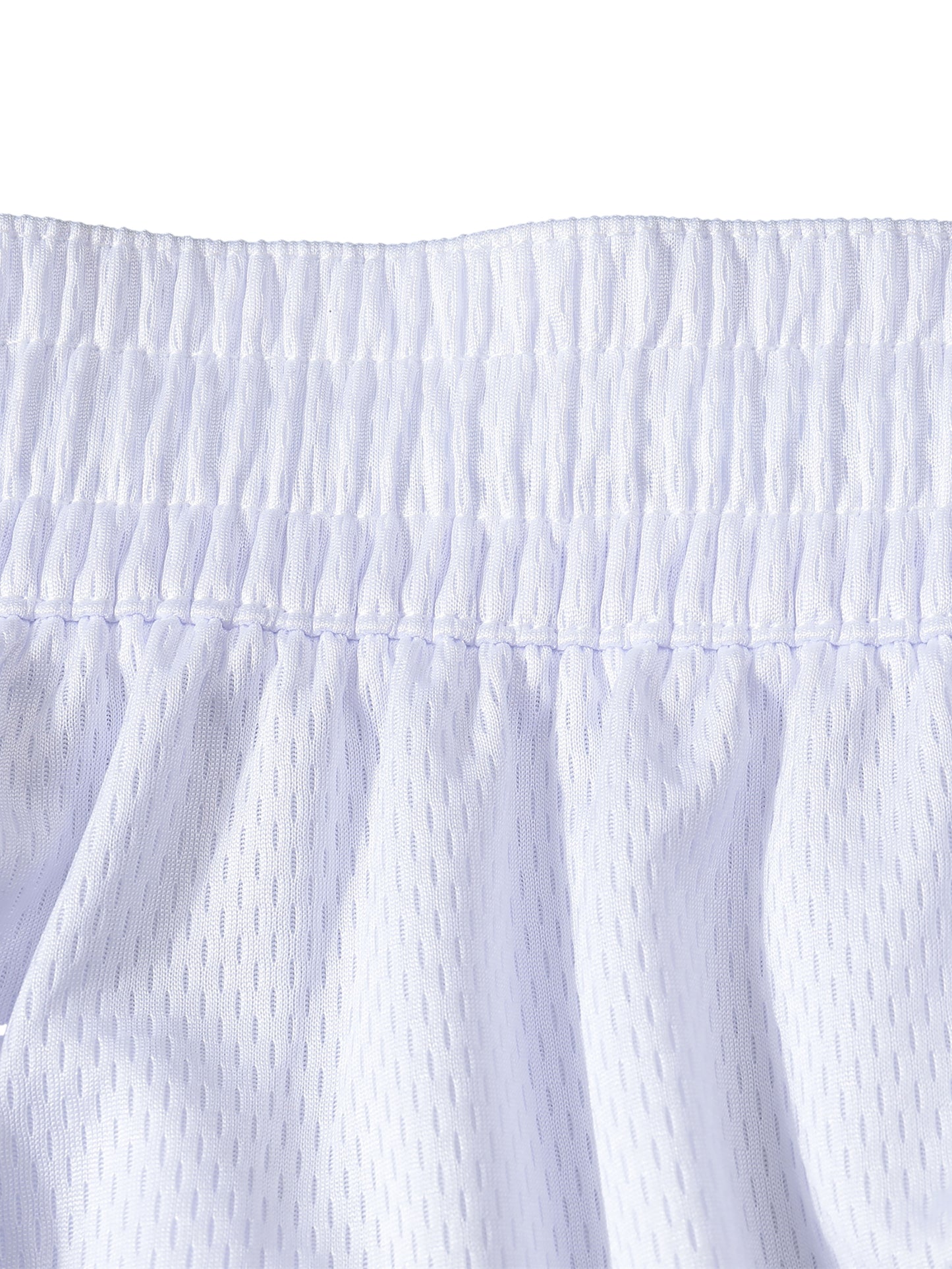 Lumière Du Levant Classic Stripe Trim Basketball Shorts