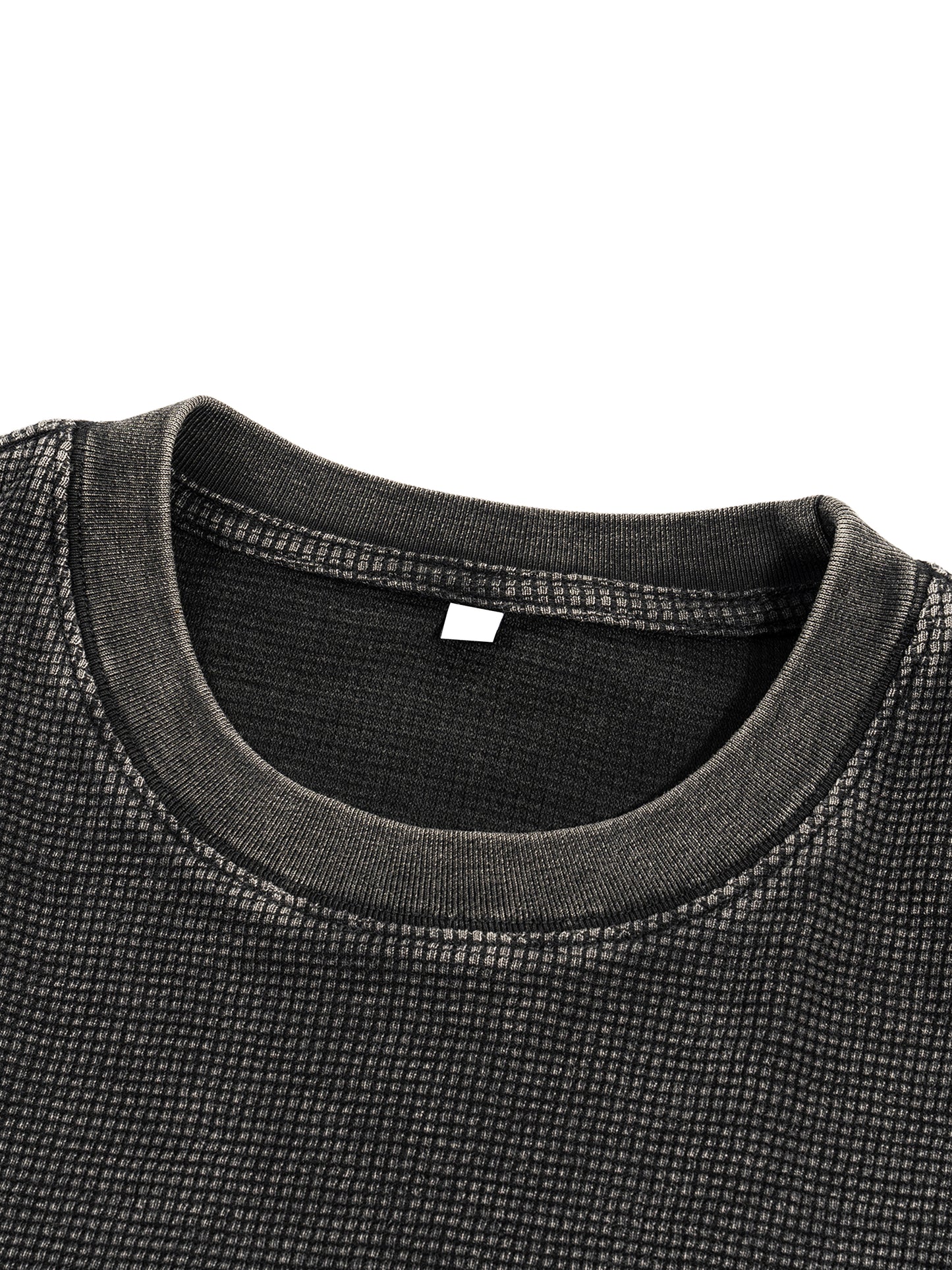 Lumière Du Levant Waffle-Texture Washed Boxy T-Shirt