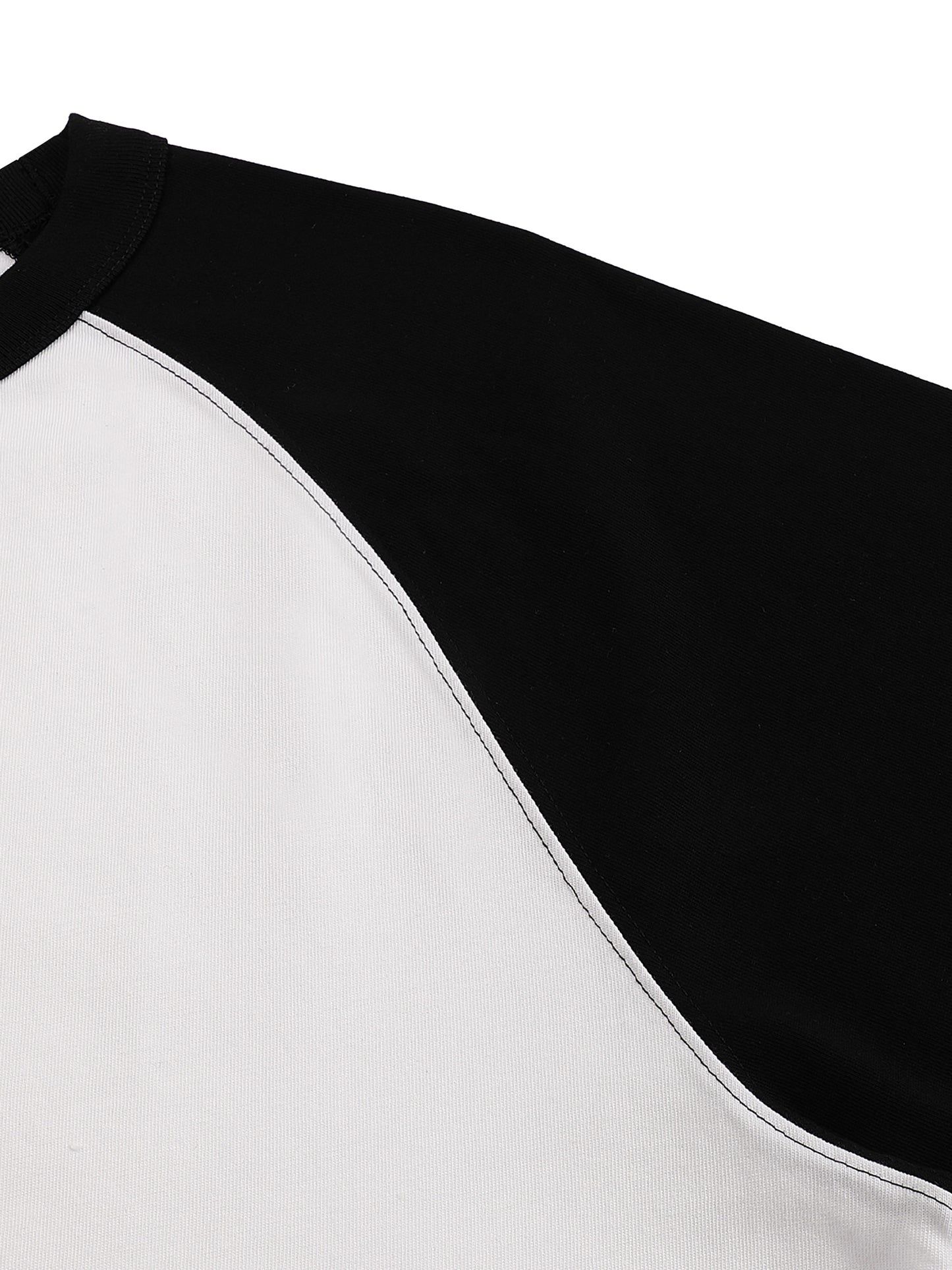 Lumière Du Levant Color-Blocked Raglan Sleeve T-Shirt