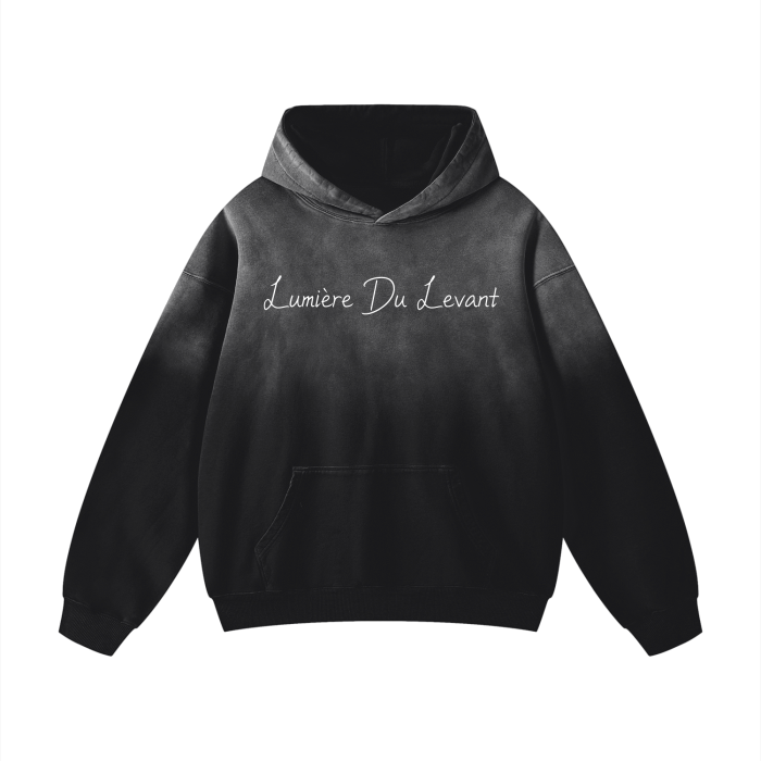 Lumière Du Levant Palestine Heavyweight Pure Cotton Oversized Hoodie