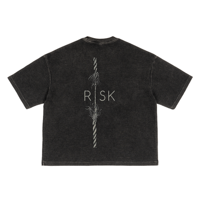 Lumière Du Levant Waffle-Texture Washed Boxy T-Shirt
