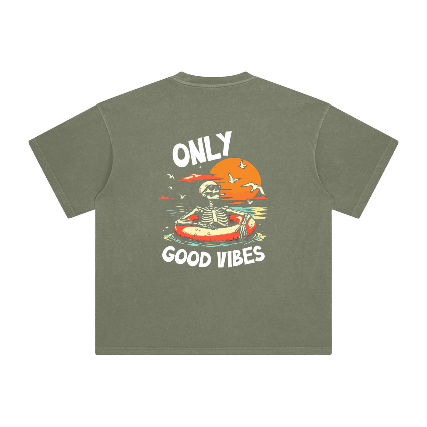 Lumière Du Levant Enzyme Washed T-Shirt