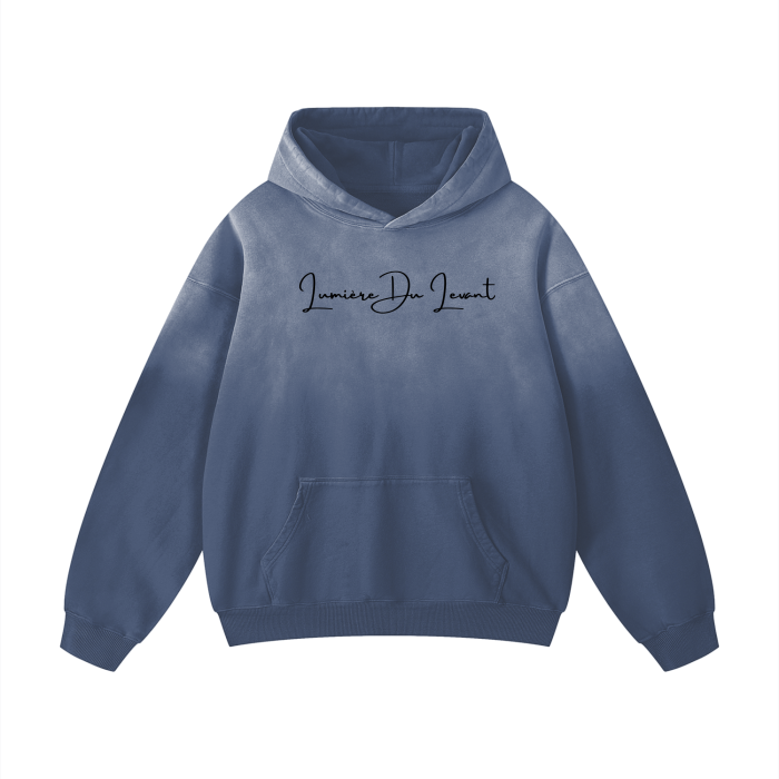 Lumière Du Levant Heavyweight Sunfade Oversized Hoodie