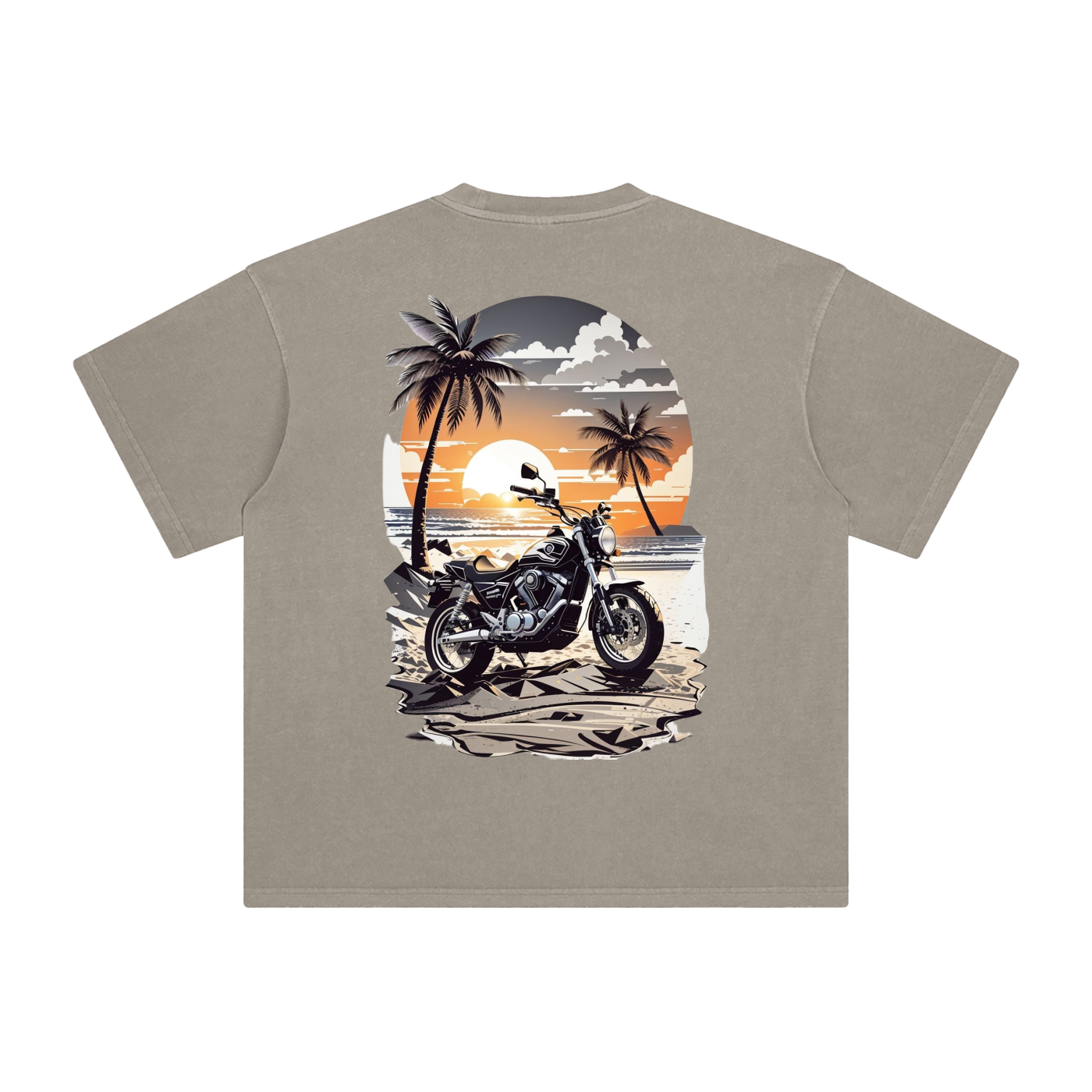 Enzyme Washed T-Shirt