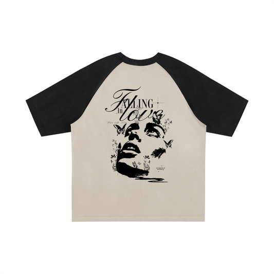 Lumière Du Levant Color-Blocked Raglan Sleeve T-Shirt