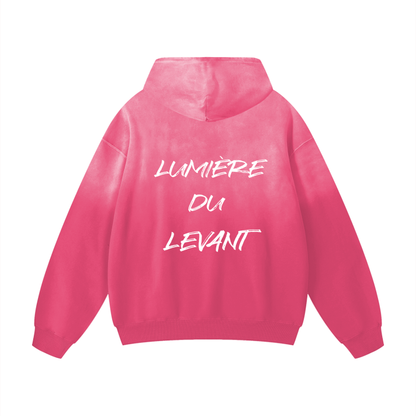 Lumière Du Levant Heavyweight Sunfade Oversized Hoodie