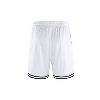 Lumière Du Levant Classic Stripe Trim Basketball Shorts