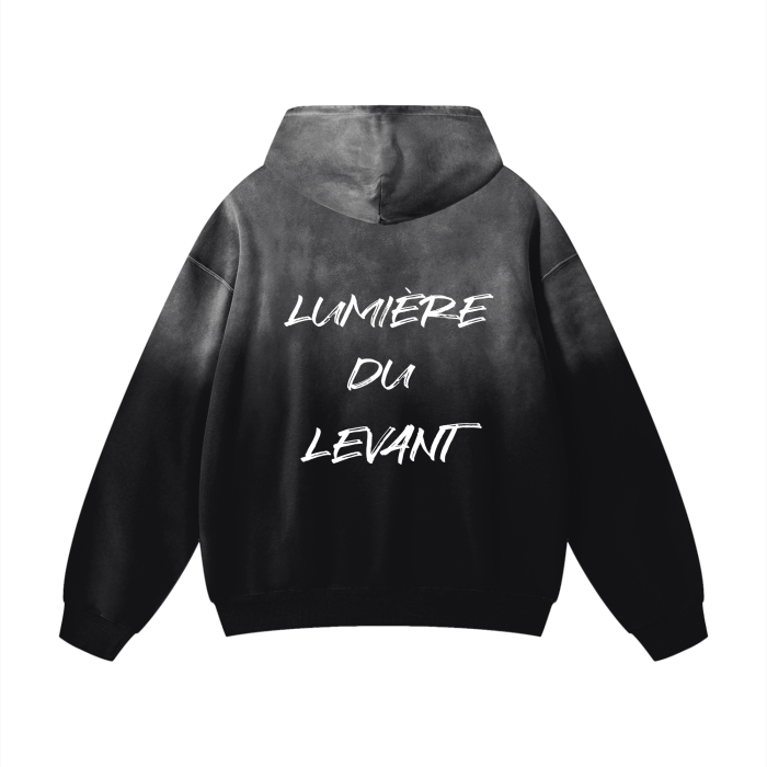 Lumière Du Levant Heavyweight Sunfade Oversized Hoodie