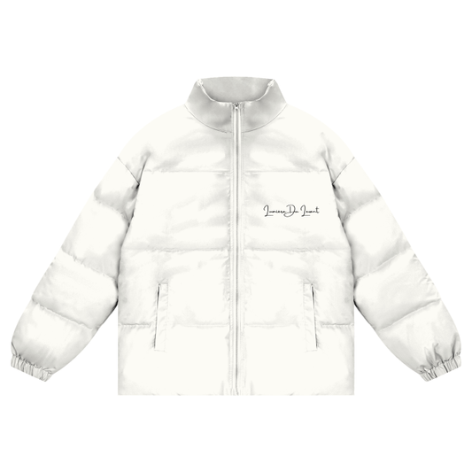 Lumière Du Levant Unisex Zipper Puffer Coat