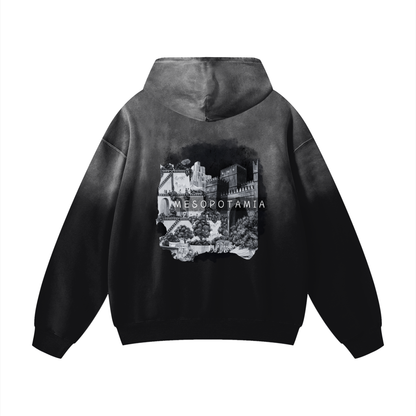 Lumière Du Levant "Mesopotamia" Heavyweight Oversized Hoodie