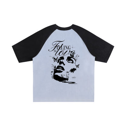 Lumière Du Levant Color-Blocked Raglan Sleeve T-Shirt