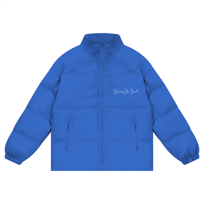 Lumière Du Levant Unisex Zipper Puffer Coat