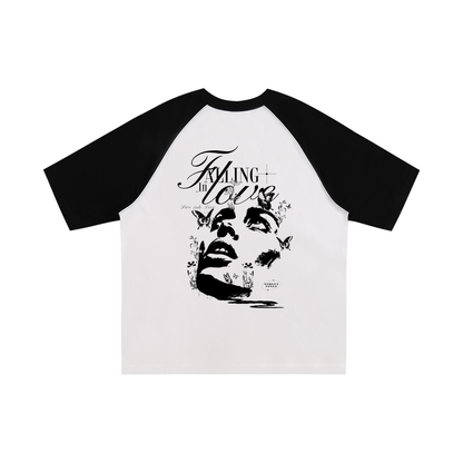 Lumière Du Levant Color-Blocked Raglan Sleeve T-Shirt