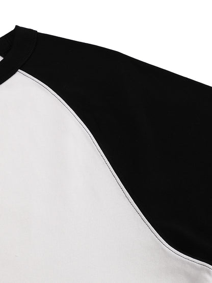Lumière Du Levant Color-Blocked Raglan Sleeve T-Shirt